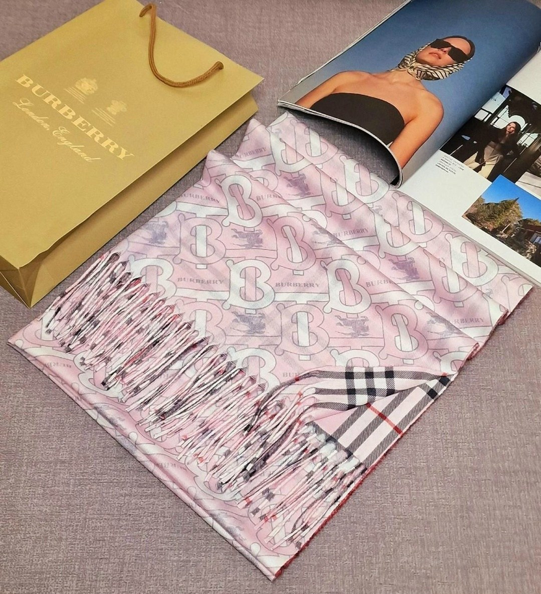 двусторонний палантин,кашемировый двусторонний палантин,палантин теплый двусторонний,палантин burberry,палантин женские