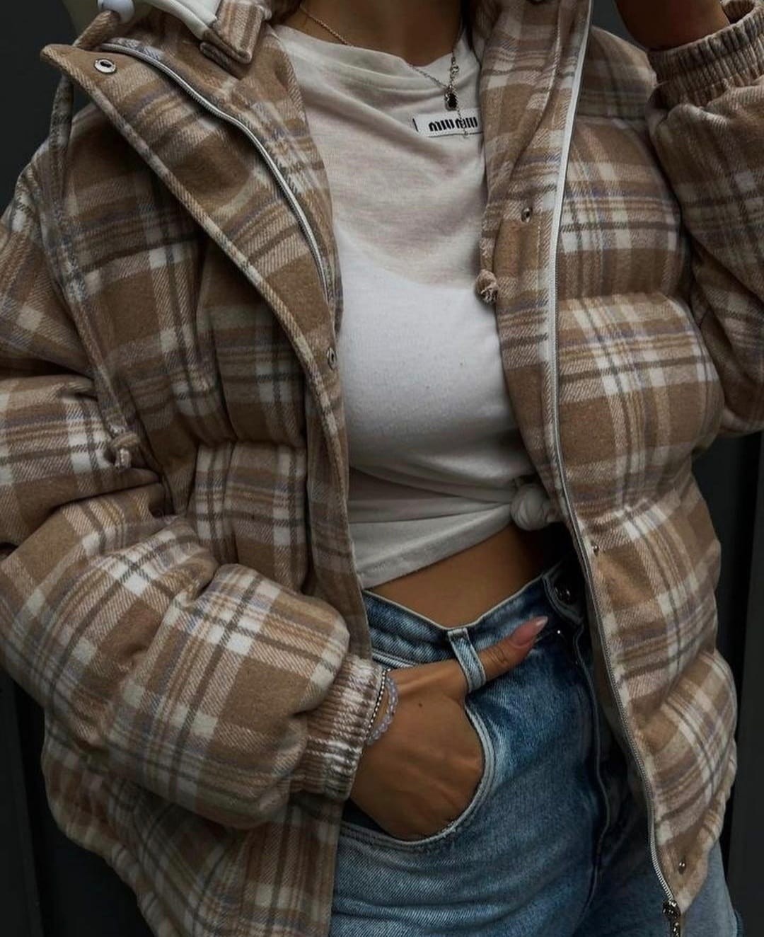 теплая куртка,клетчатая куртка,повседневная куртка,пуховик в клетку,куртка в клетку