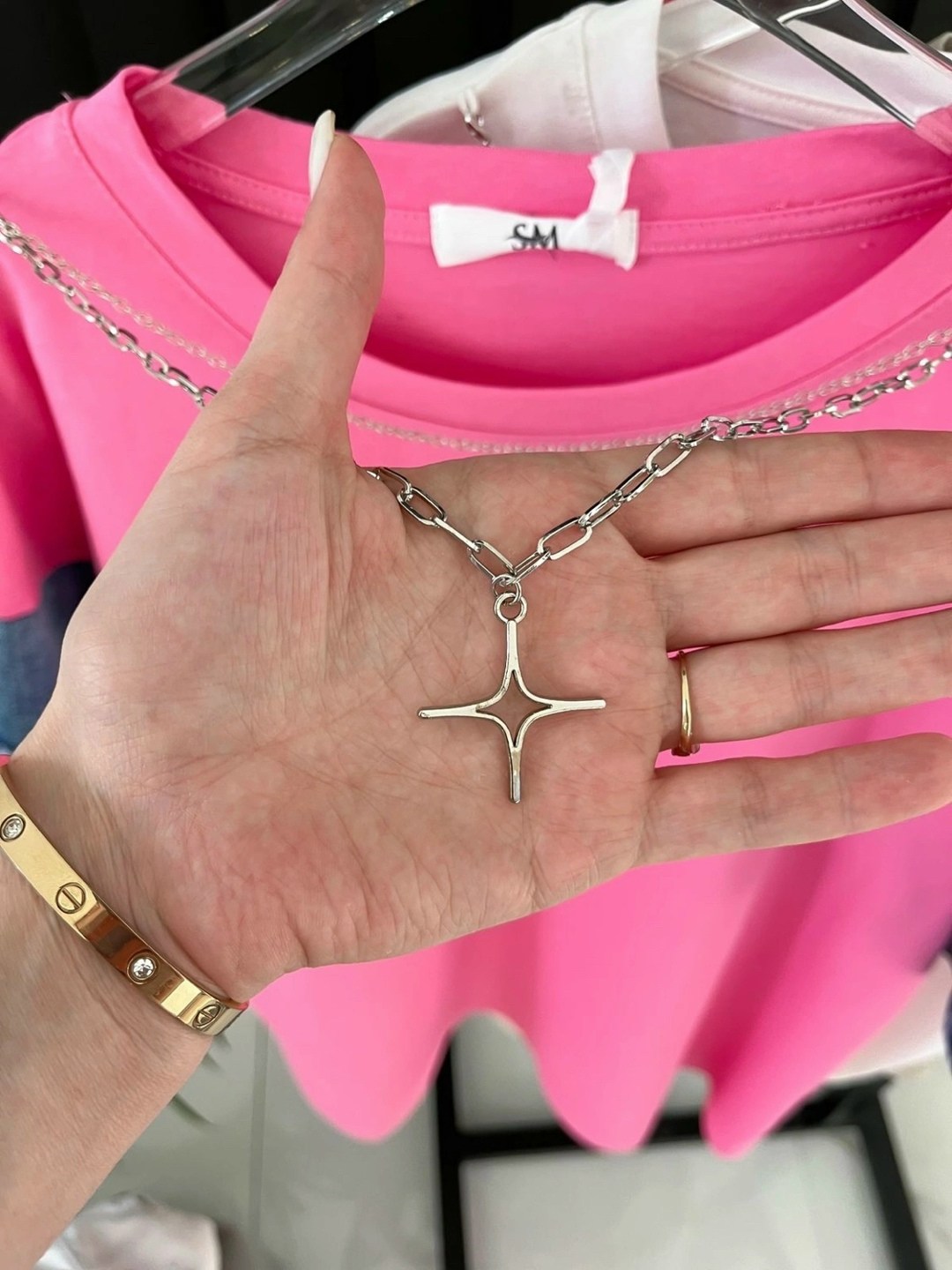 цепочка с крестами,цепочка и крестик,подвеска крест,цепочка с подвесками,подвеска женская