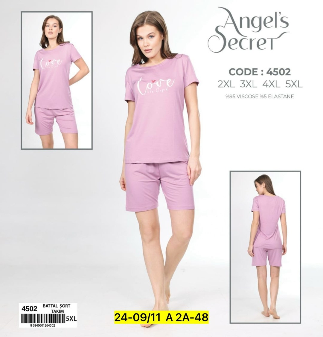 пижама женская,пижама для женщин,пижама комплект,пижама женская с шортам,пижама nicoletta (l, черный)