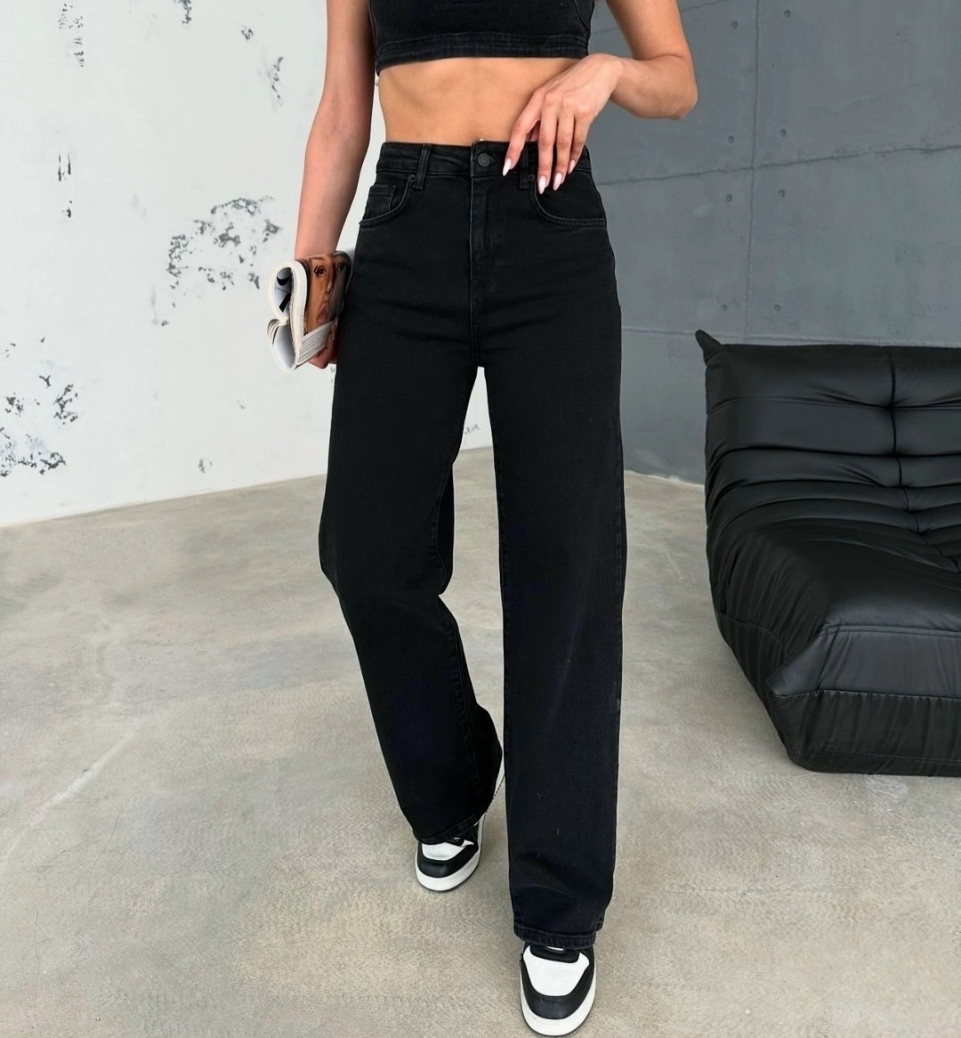 джинсы брюки,джинсы штаны,джинсы широкие женские,женские джинсы,джинсы женские черные