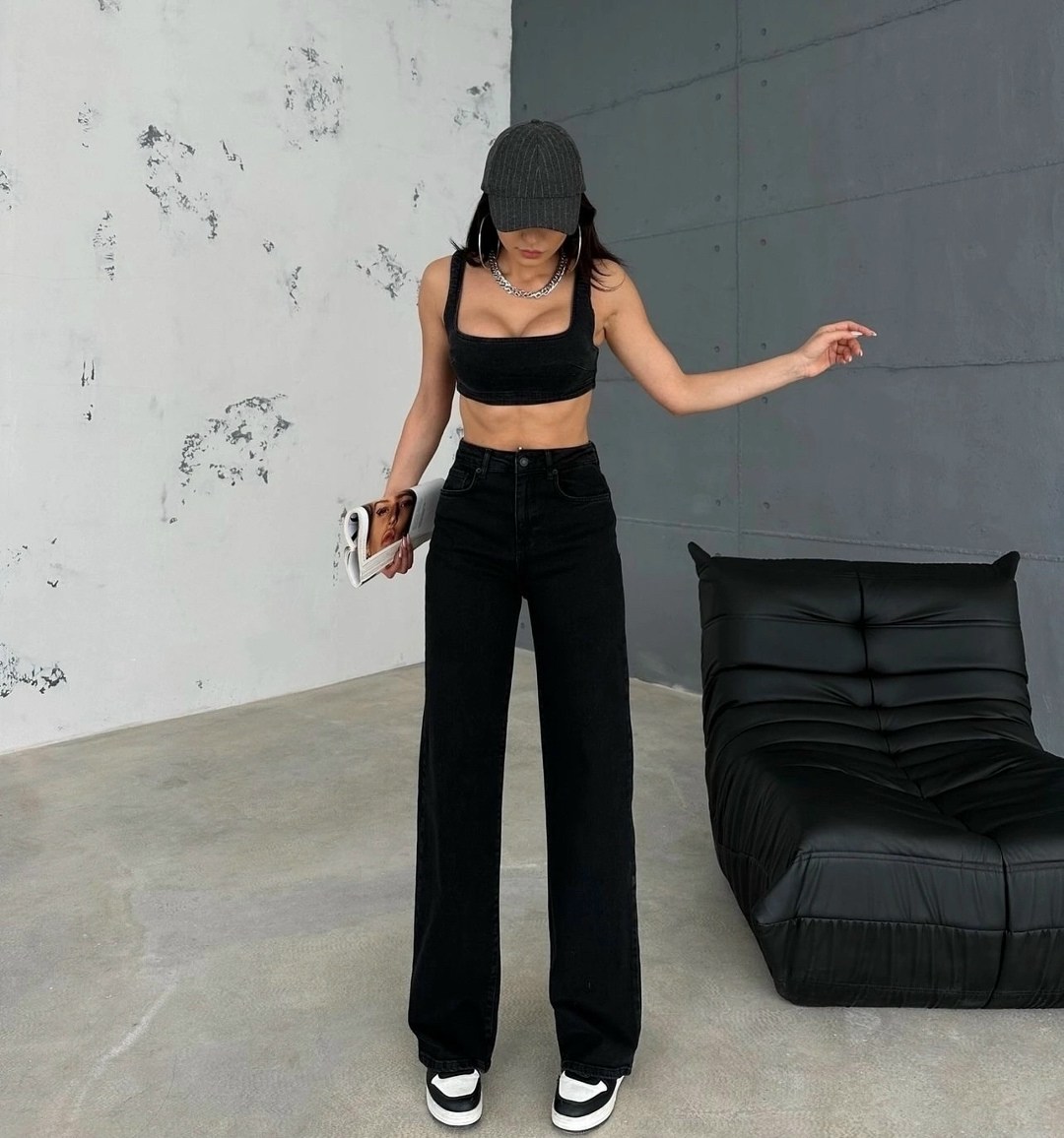 джинсы брюки,джинсы штаны,джинсы широкие женские,женские джинсы,джинсы женские черные