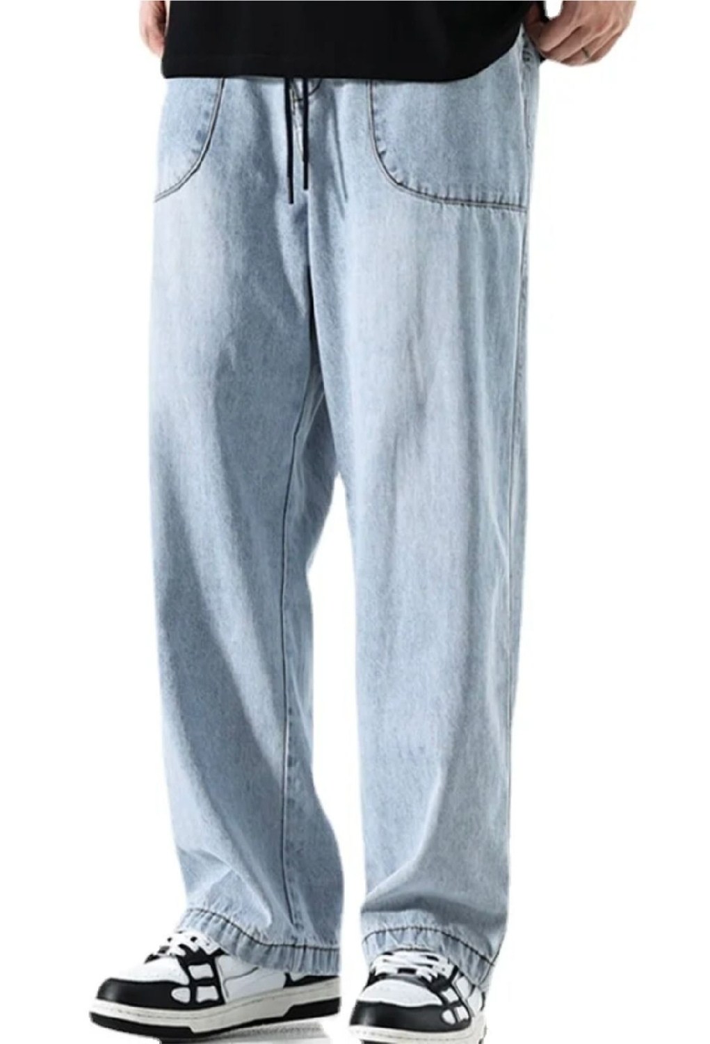 мужские широкие джинсы,джинсы для мужчин,брюки джинсы,джинсы мужские,широкие джинсы