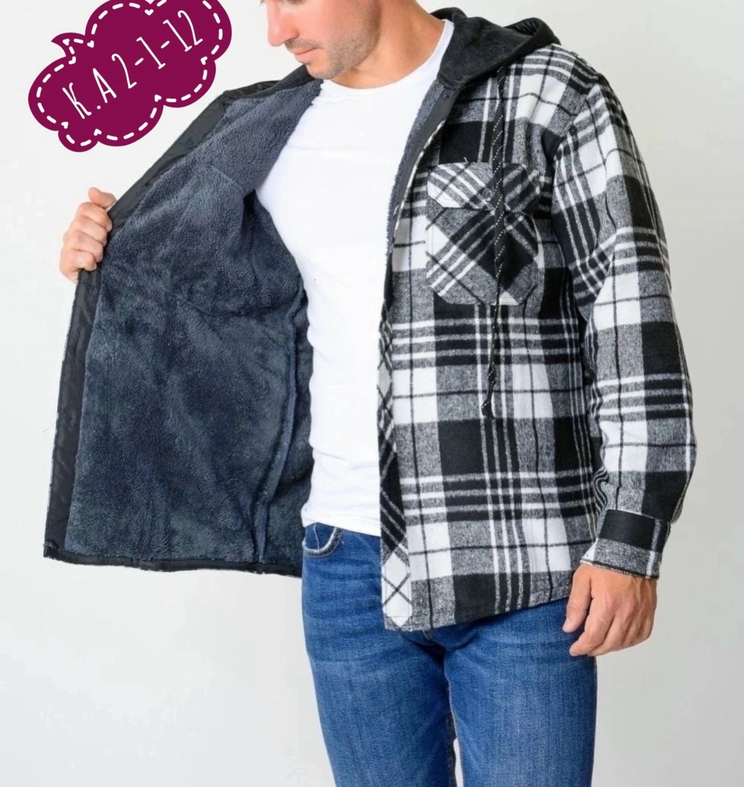 рубашка в клетку теплая с капюшоном,рубашка с капюшоном,теплая рубашка,рубашка в клетку с капюшоном,рубашка в клетку утепленная