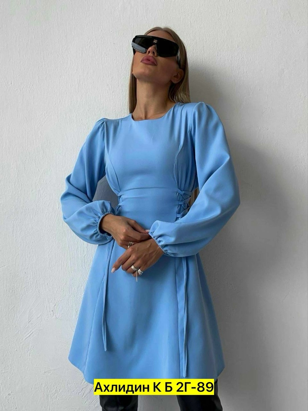 платье голубое,платье женская,платье женское с завязками,платье,платье женское голубое