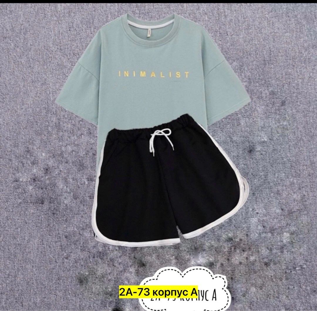 футболка и шорты костюм,костюм женский футболка и шорты,спортивные костюм,костюмы спортивные женские,комплект с футболками