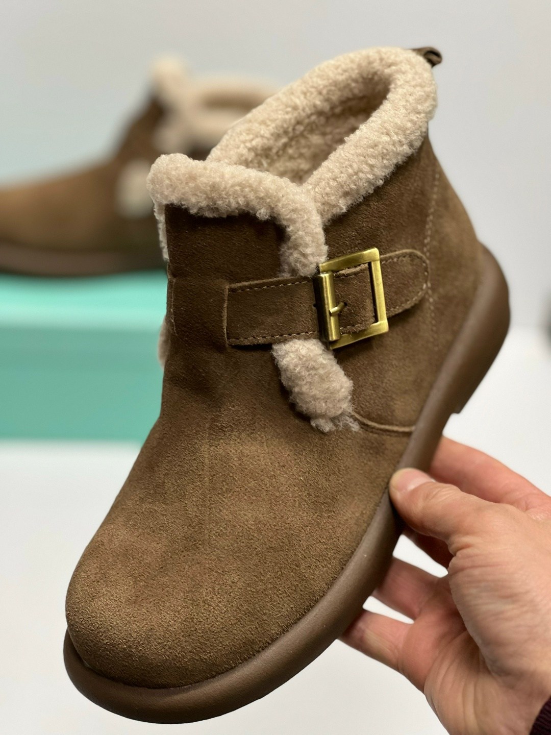 ,угги женские,женские ботинки, теплая,зимняя