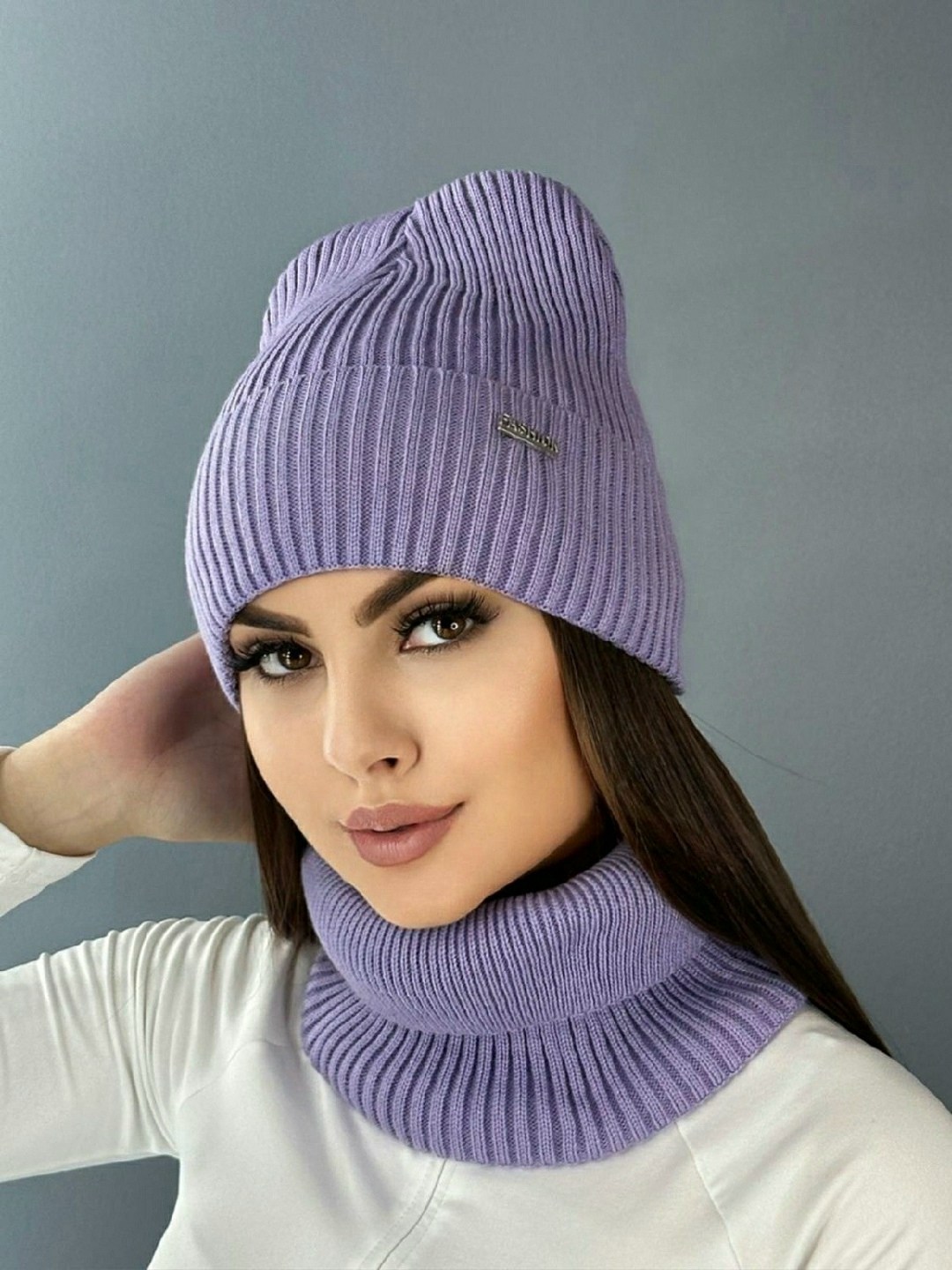 женский комплект шапка,шапка со снудом женская зимняя,комплект шапки,зимняя комплект шапка и снуд женская,комплект шапка снуд