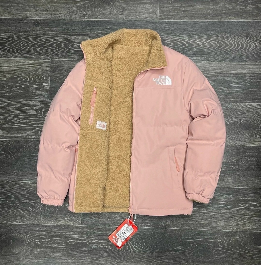 куртка двухсторонняя tnf,куртка двухсторонняя the north face барашек,куртка двухсторонняя the north face,зимняя куртка the north face,двусторонняя куртка the north face барашек