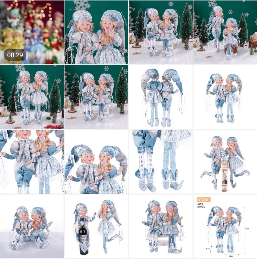 кукла эльф,игрушка,новогодняя кукла,кукла новогодняя эльф,кукла подвесная