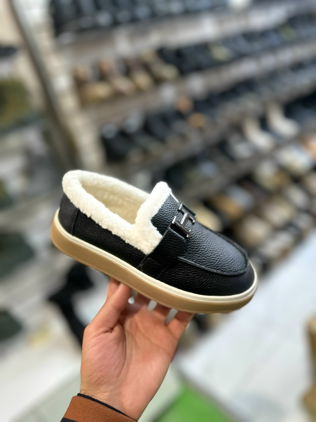 , женская,лоферы зимние женские,обуви,зимняя  женская