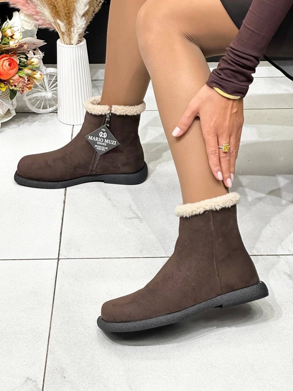 ,respect зимние женские ботинки замшевые,женская зимняя ,угги женские,ботинка женские зимние