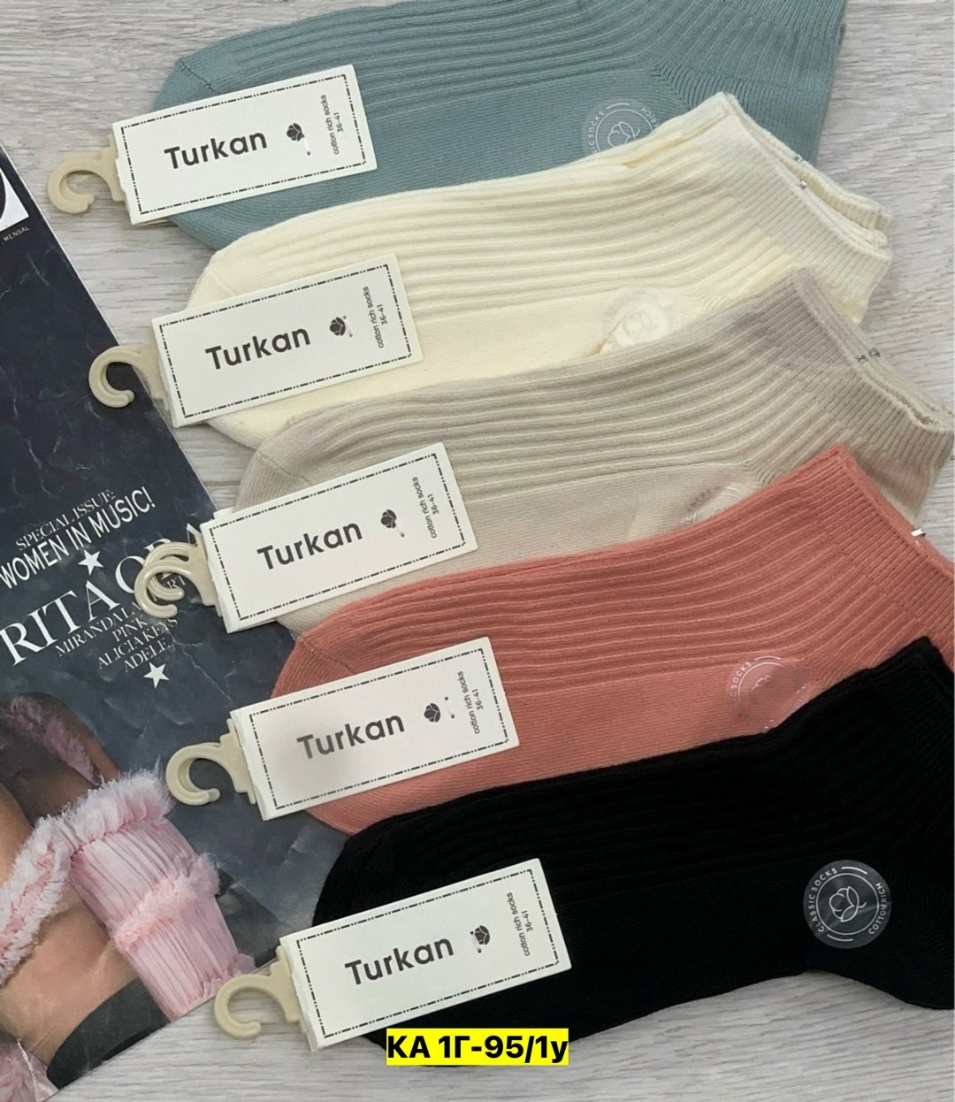 носки женские turkan,носки женские короткие набор 5 шт,женские носки,носки женские 10 пар,носки женские набор короткие