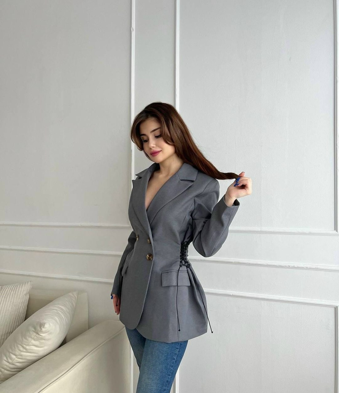 жакет,пиджак,пиджак женский,женский повседневный пиджак,пиджак с завязками