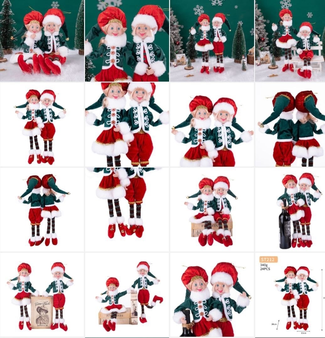 новогодняя кукла,игрушка,рождественские эльфы,новогодняя игрушка эльф,ёлка игрушка