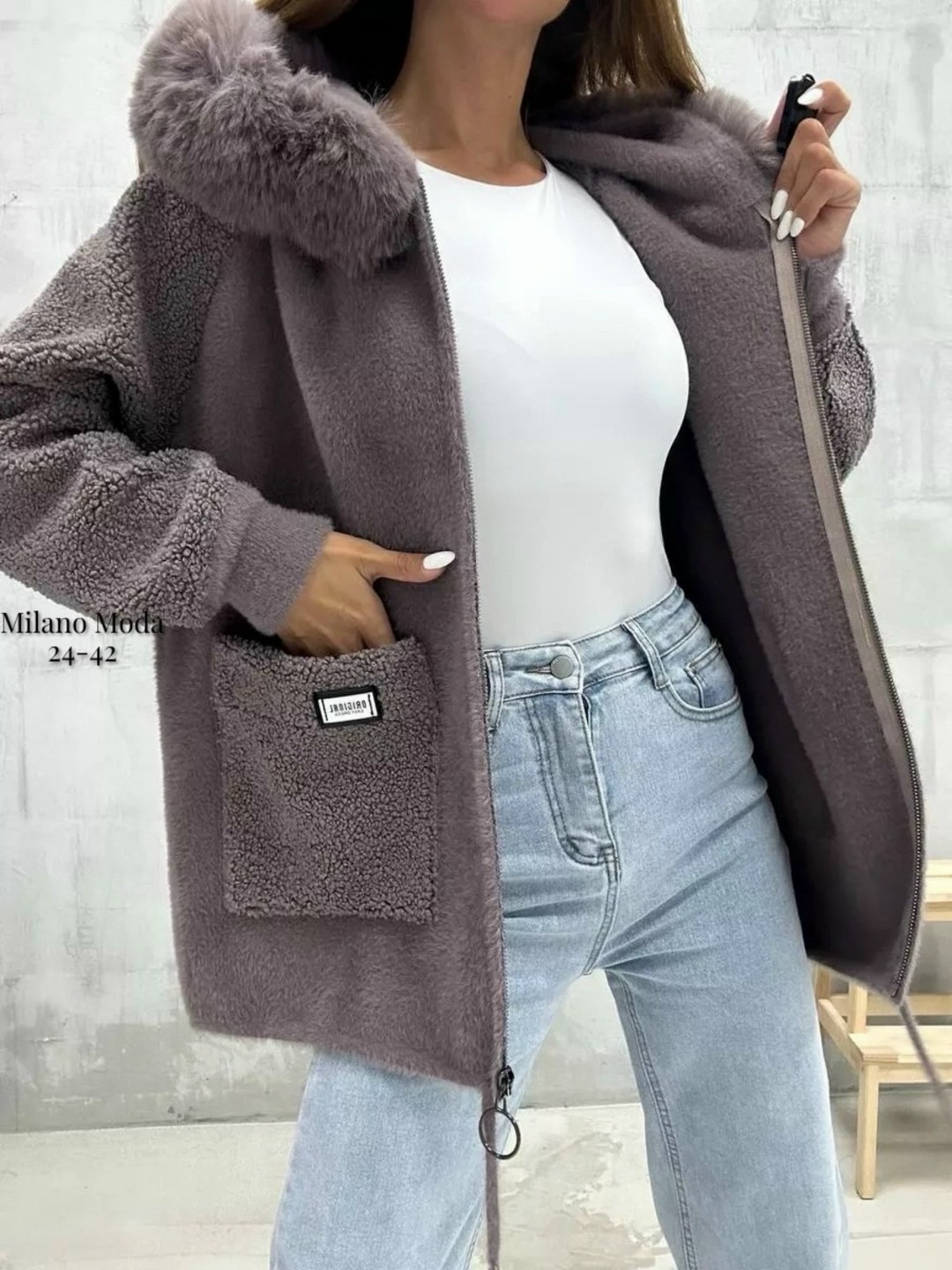 кардиган альпака,кардиган пушистый с альпакой кофта теплая на замке,кардиган пушистый из ангоры альпаки со съемным,кофта с мехом,кардиган пушистый из ангоры альпаки