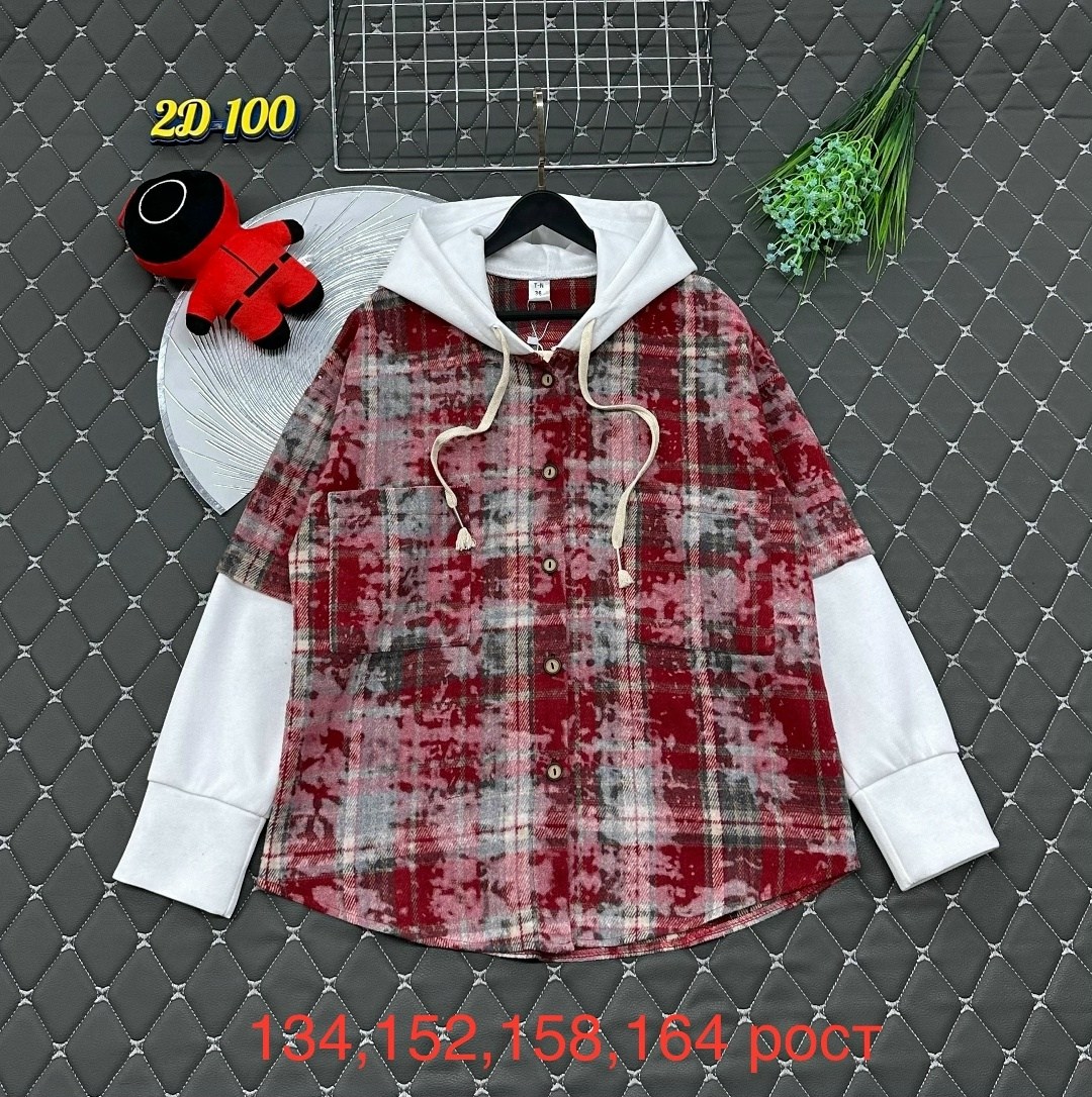 рубашка с капюшоном,рубашка в клетку с капюшоном,рубашка для девочек,рубашка повседневная,детская рубашка