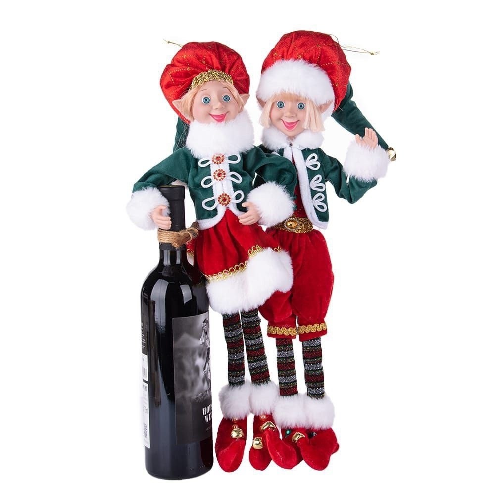 новогодняя кукла,игрушка,рождественские эльфы,новогодняя игрушка эльф,ёлка игрушка