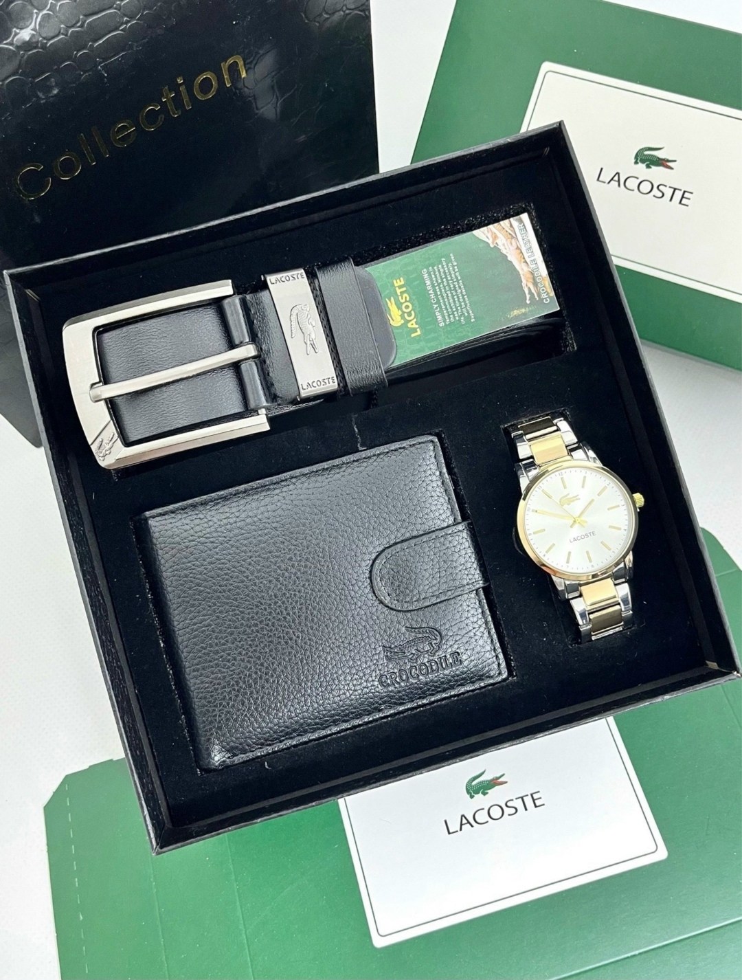 подарочный набор lacoste,мужской подарочный набор lacoste,мужские комплекты,lacoste портмоне,мужской подарочный набор