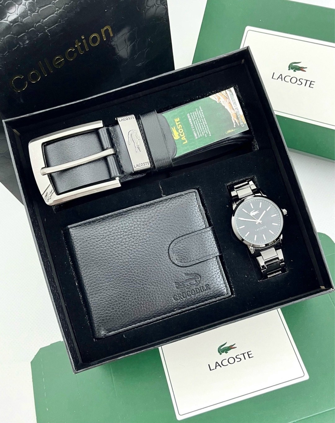 подарочный набор lacoste,мужской подарочный набор lacoste,мужские комплекты,lacoste портмоне,мужской подарочный набор