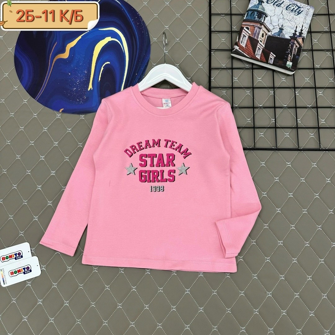 лонгслив playtoday,лонгслив детские,лонгслив для девочек,детский лонгслив,джемпер для девочек