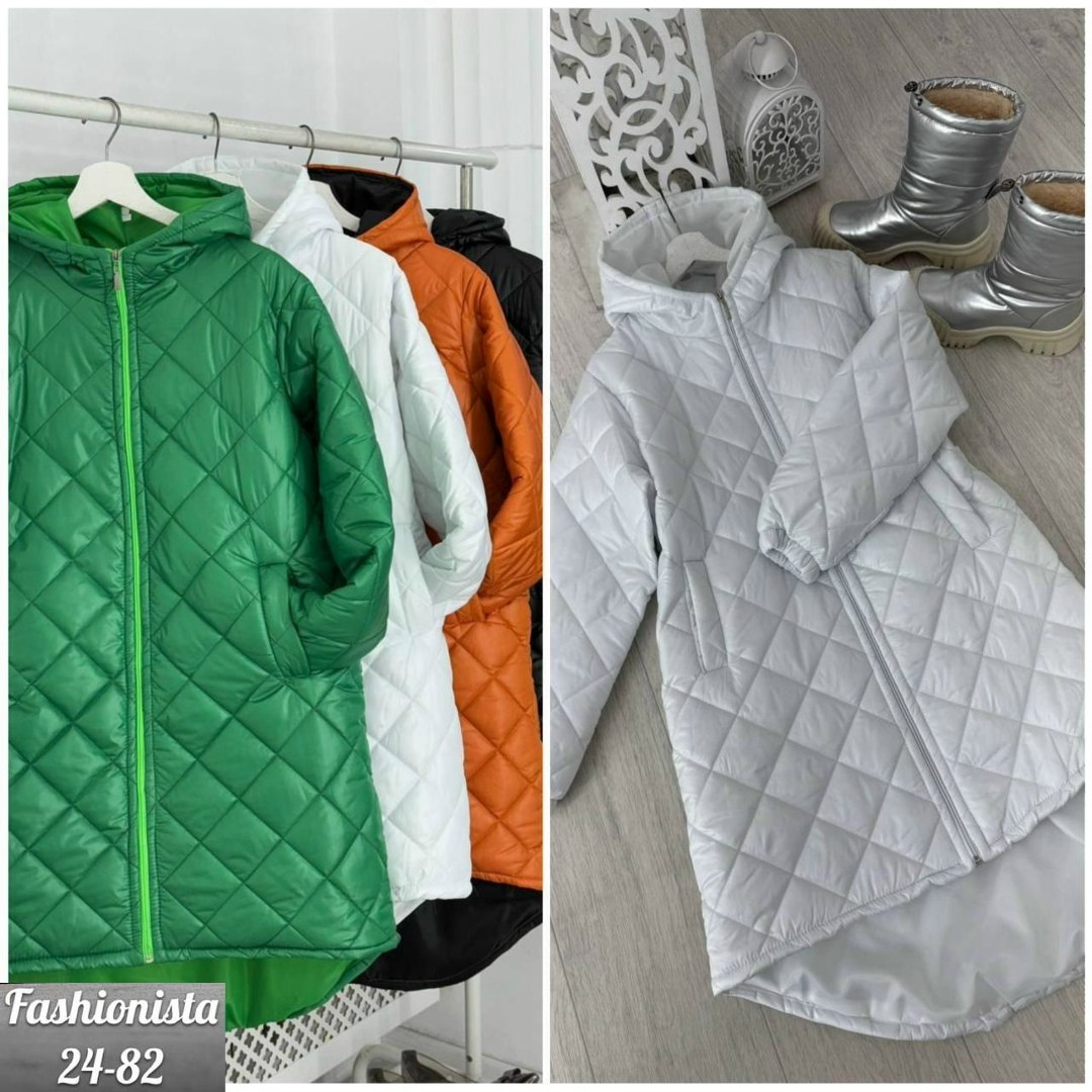 пальто на синтепоне,удлиненная куртка,куртка модная,белое стеганое пальто,пальто пуховик