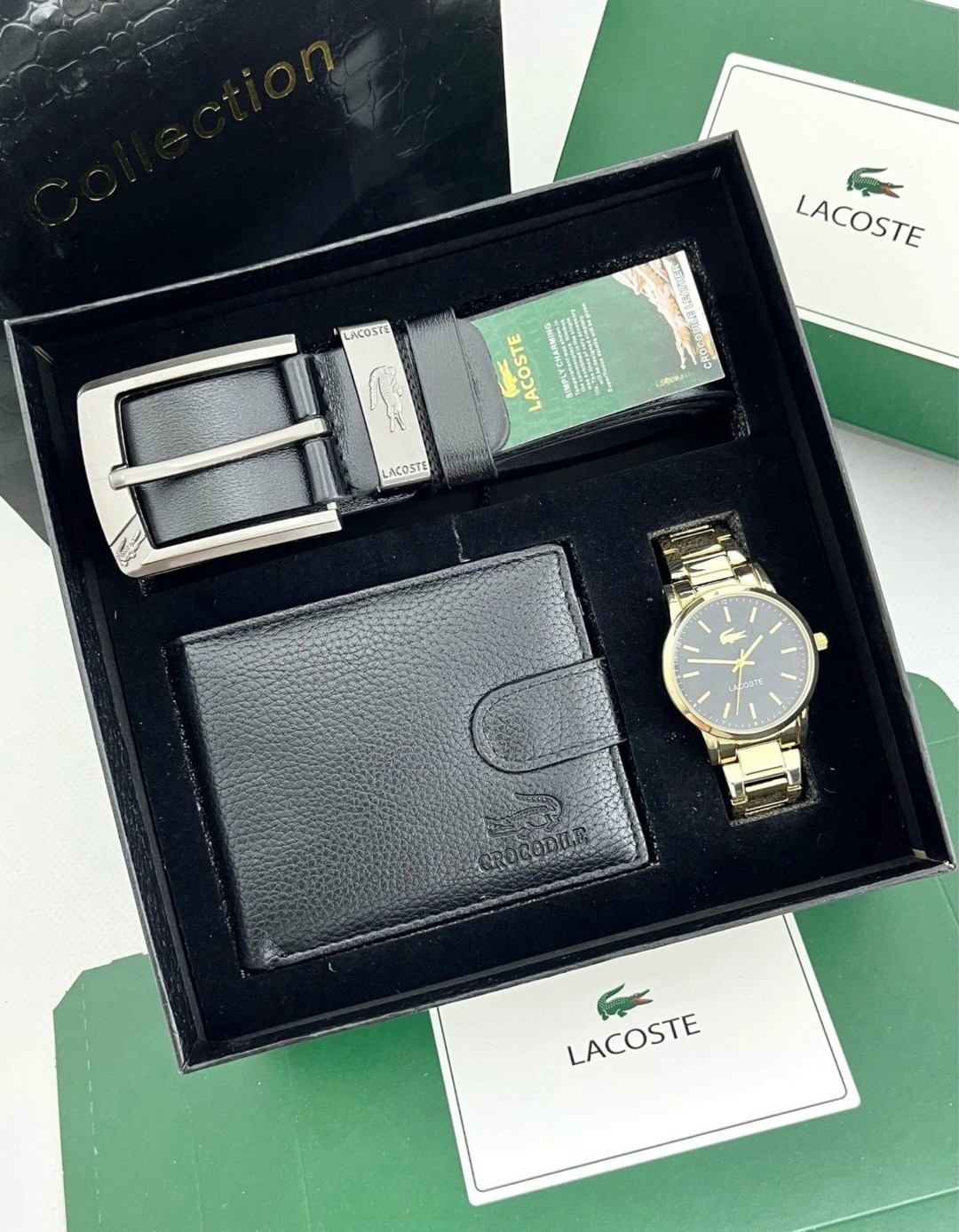 подарочный набор lacoste,мужской подарочный набор lacoste,мужские комплекты,lacoste портмоне,мужской подарочный набор