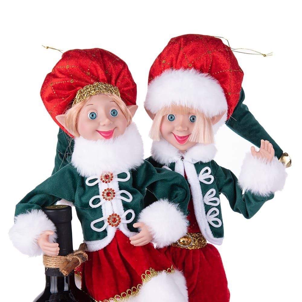 новогодняя кукла,игрушка,рождественские эльфы,новогодняя игрушка эльф,ёлка игрушка