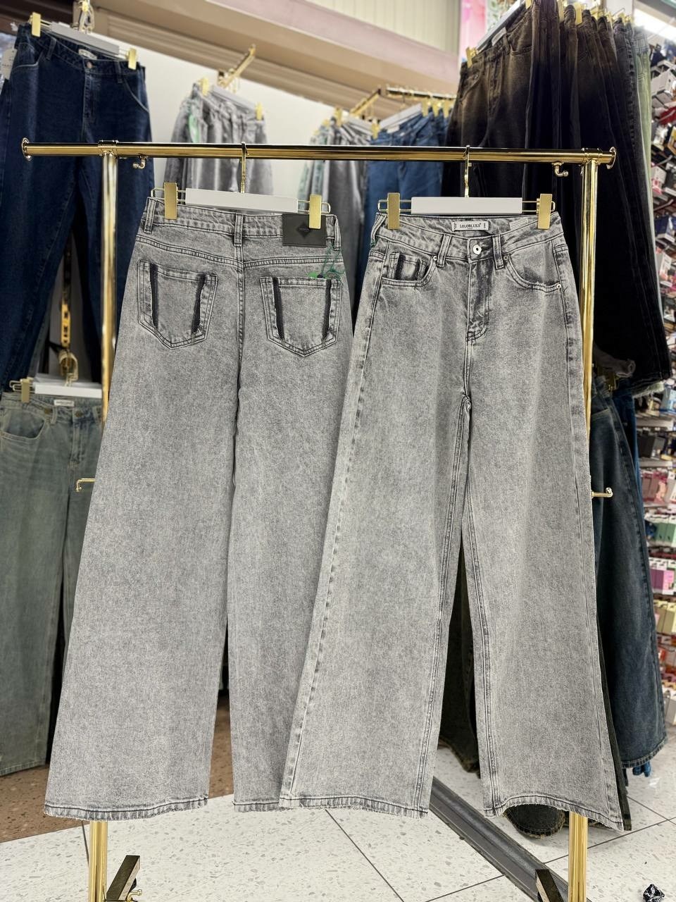женские джинсы,стильные джинсы,джинсы брюки,джинсы прямые,джинсы серый