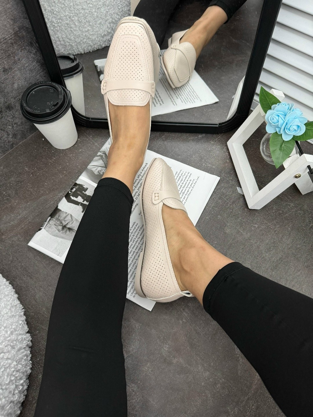 мокасины женские с перфорацией натуральная кожа,женские мокасины,слипоны женские,белые мокасины с перфорацией зенден,