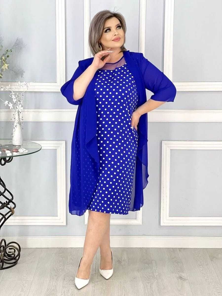 платье с накидкой для полных,платье женское двойка,двойка платье с накидкой,платье с накидкой,платье женская