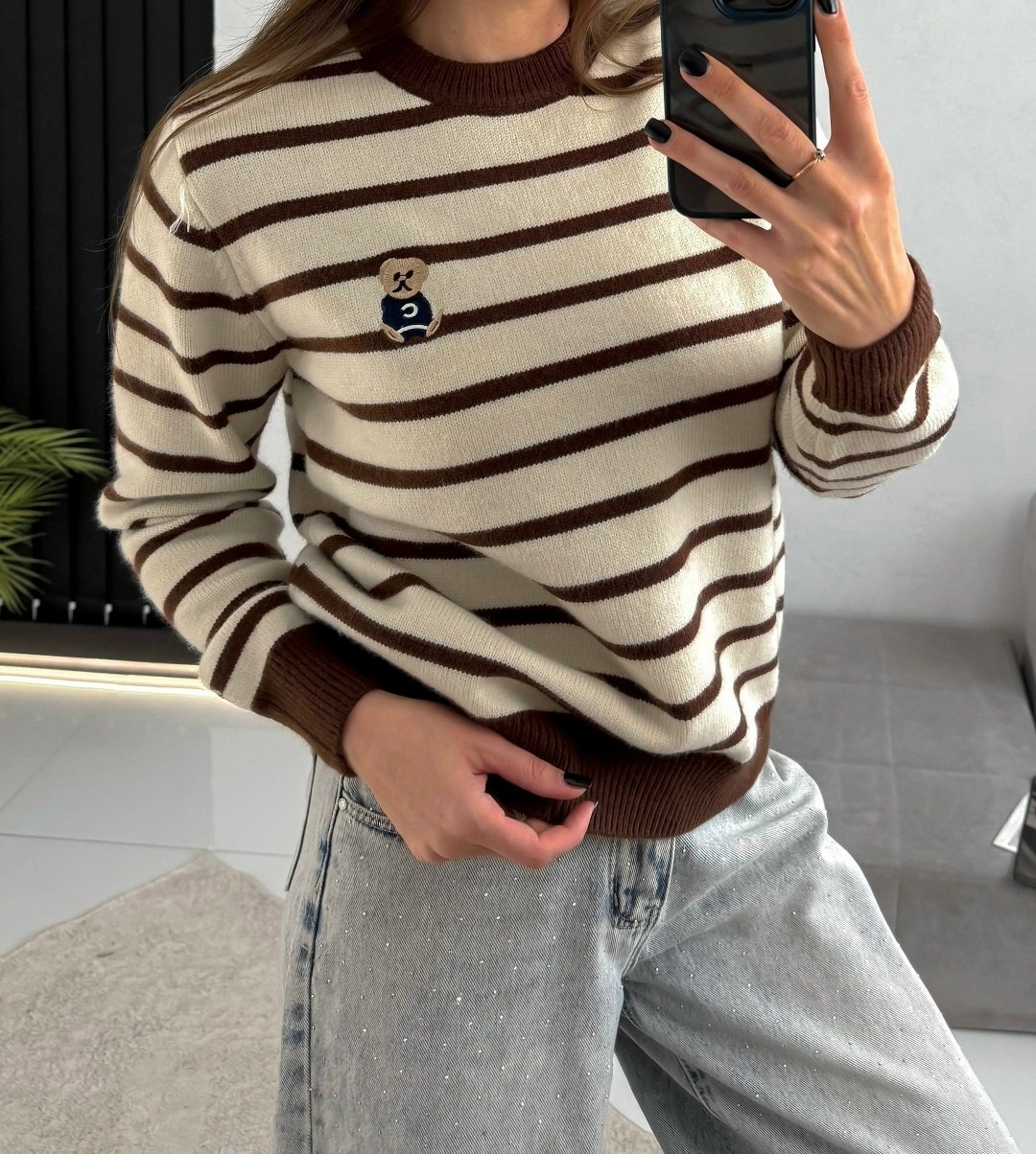 свитер,свитер в полоску,свитер джемпер,свитер повседневный,джемпер в полоску