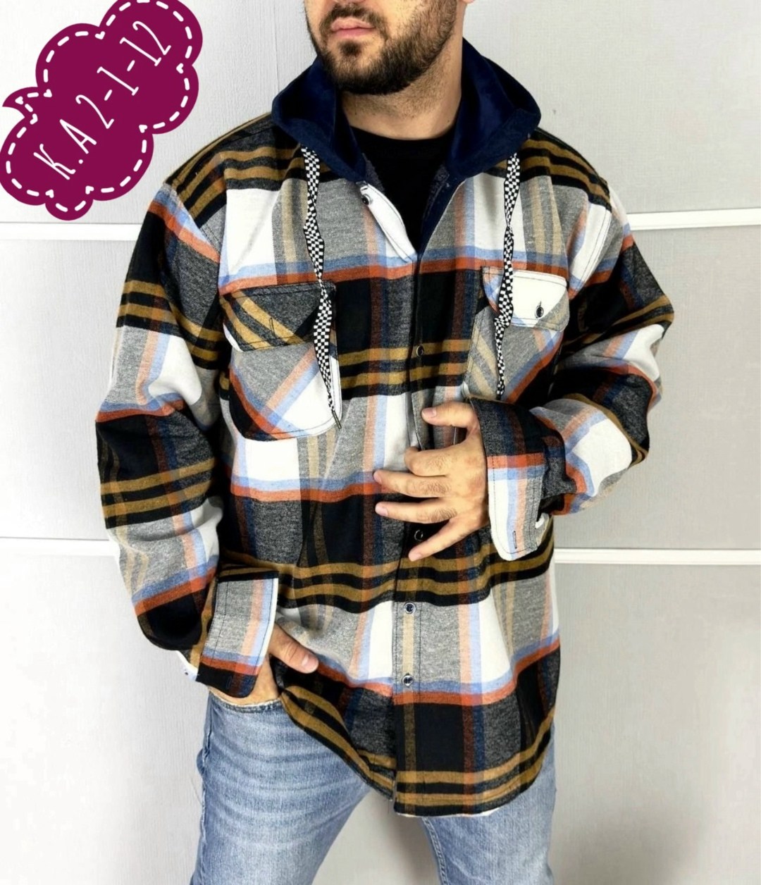 мужская мода,рубашка на меху,теплая рубашка,утепленная рубашка,рубашка с капюшоном