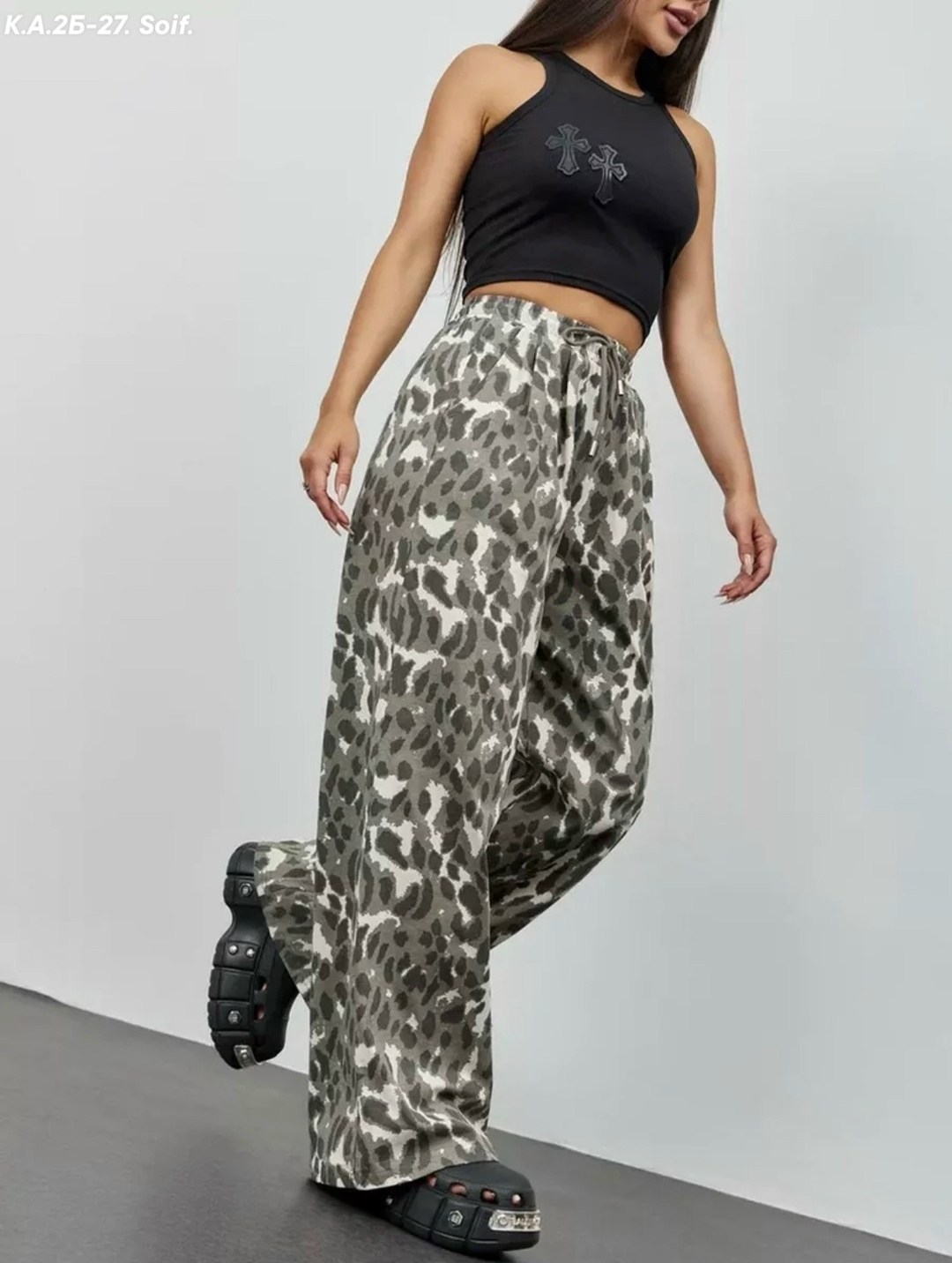 леопардовые брюки,брюки плотные,широкие брюки,широкие штаны,леопардовые штаны