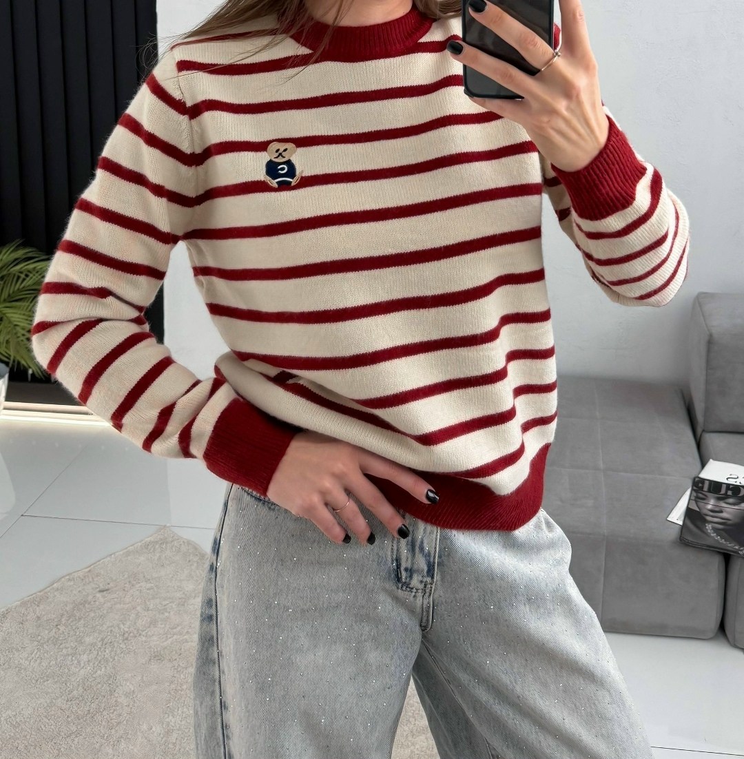 свитер,свитер в полоску,свитер джемпер,свитер повседневный,джемпер в полоску