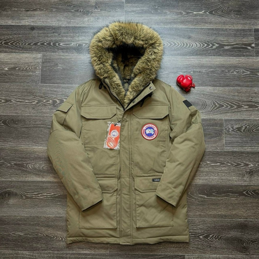куртка зимняя canada goose,canada goose пуховики мужские,куртка canada goose мужская,пуховик канада гус хаки,зимняя куртка парка