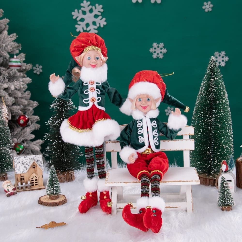 новогодняя кукла,игрушка,рождественские эльфы,новогодняя игрушка эльф,ёлка игрушка