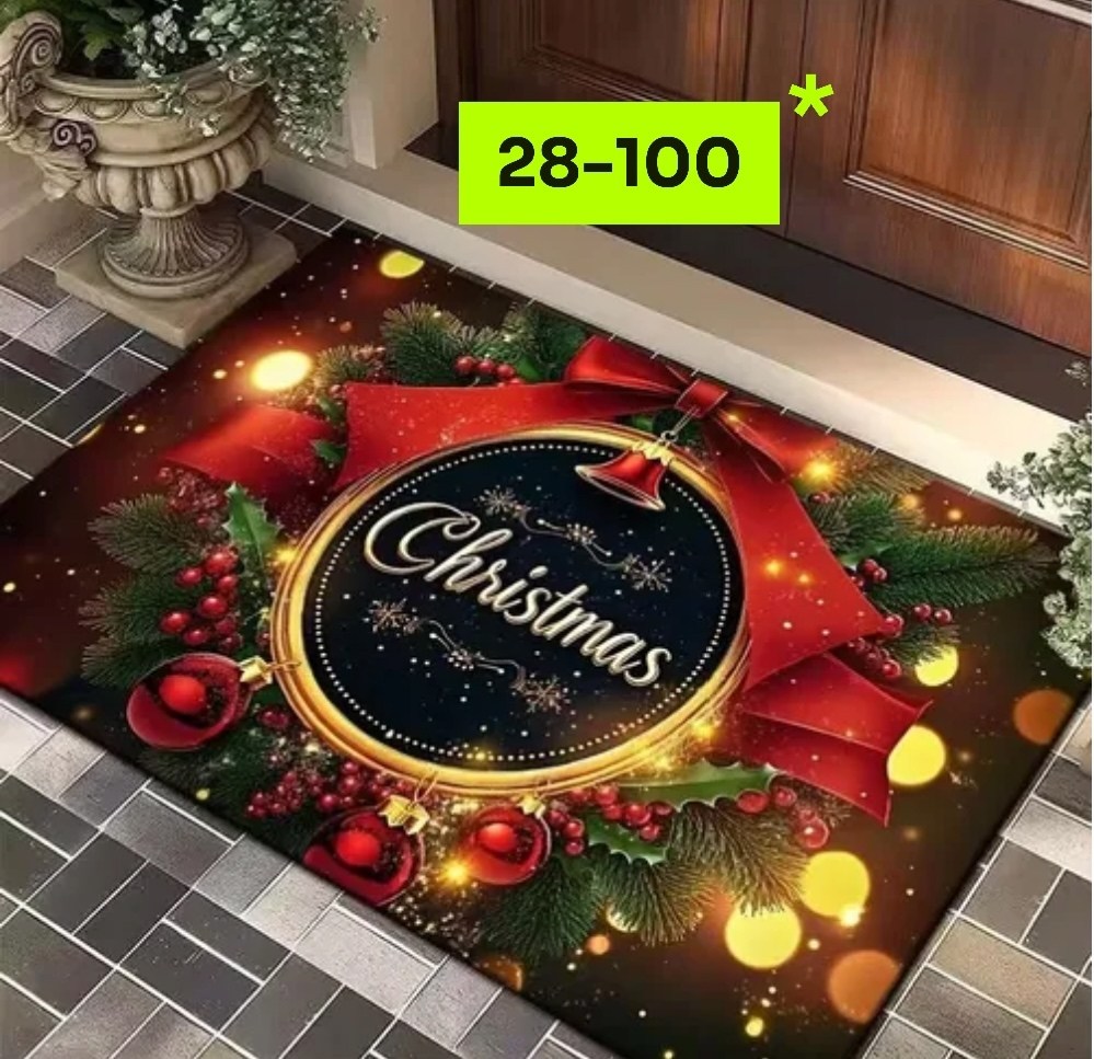новогодний придверный коврик,новогодний коврик,придверной коврик,напольные коврики,коврик