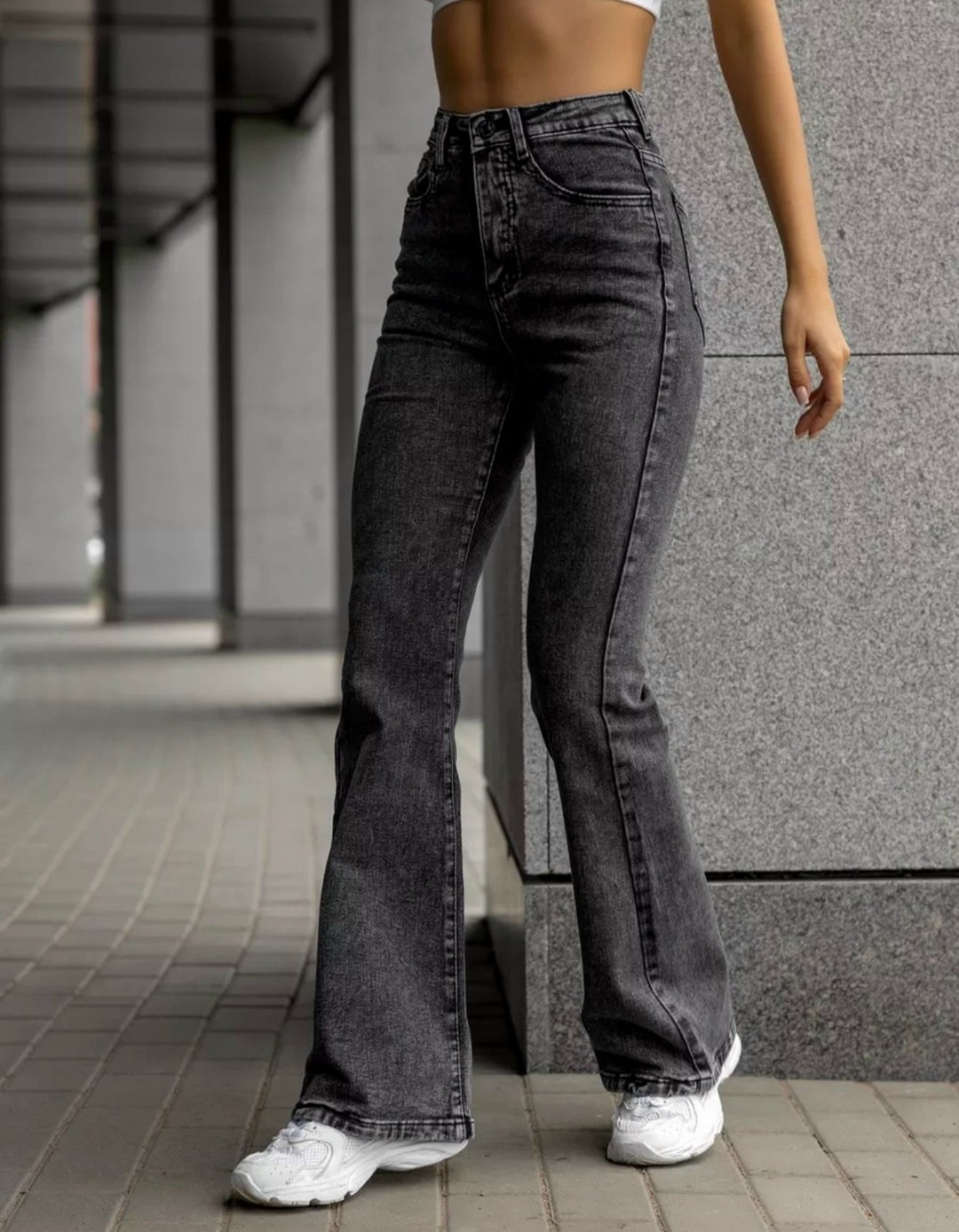 джинсы женские клеш,джинсы женские,серые джинсы клеш,джинсы джинсы,модные джинсы