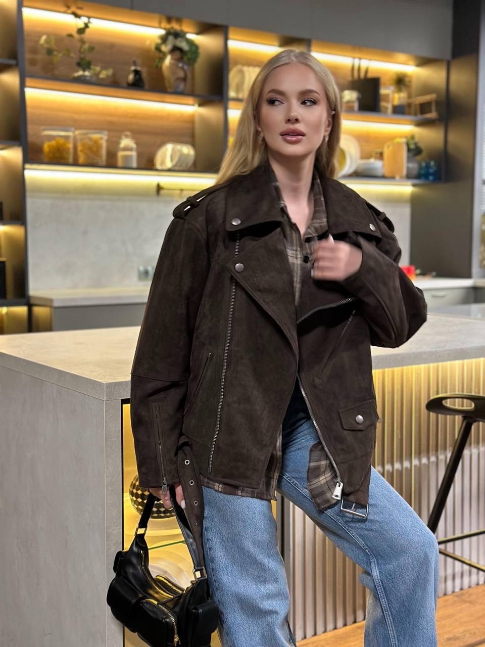 стильная куртка косуха,замшевая куртка,куртка косуха оверсайз,косуха замшевая куртка,косуха куртка