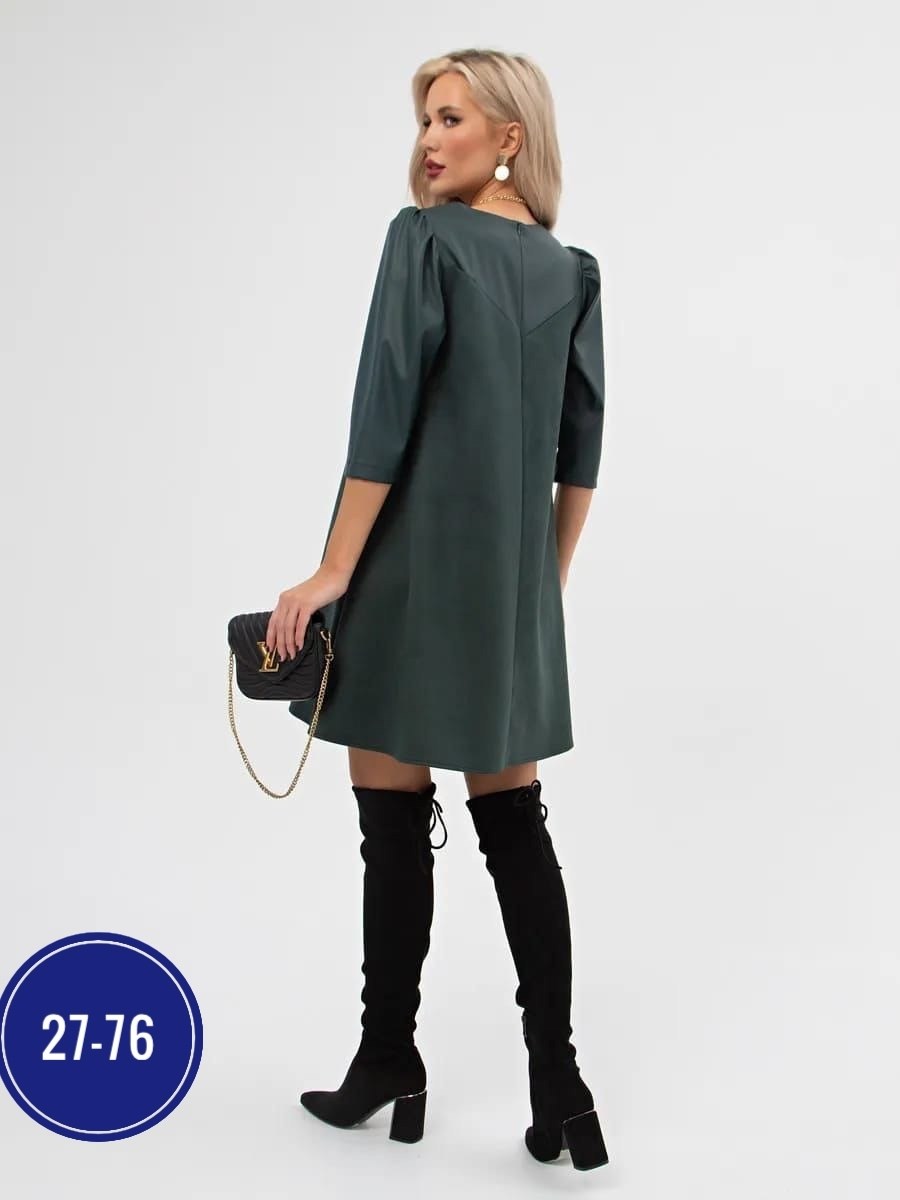 платье повседневное трикотажное manika style,платья туники,женские платья,платье велюр,платье комбинированное