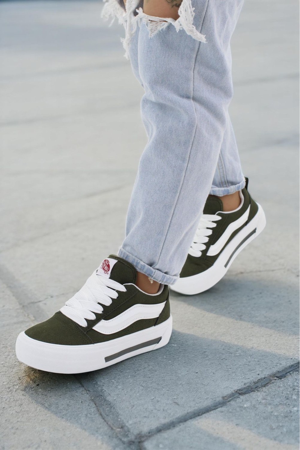 , женская,кроссовки vans,кеды vans old skool green,кеды vans