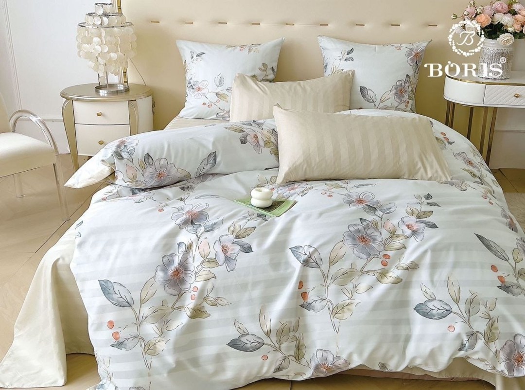 комплект постельного белья,комплект постельного белья страйп сатин,комплект постельного белья boris,комплект постельного белья boris евро,постельное белье хлопок сатин евро