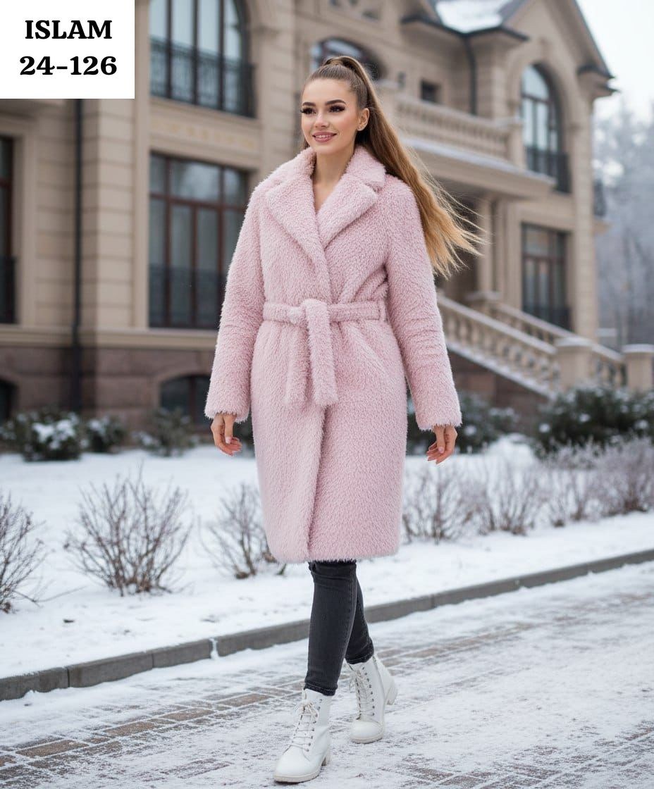 стильное пальто,пальто женский,теплое пальто,плюшевое пальто,удлиненное пальто