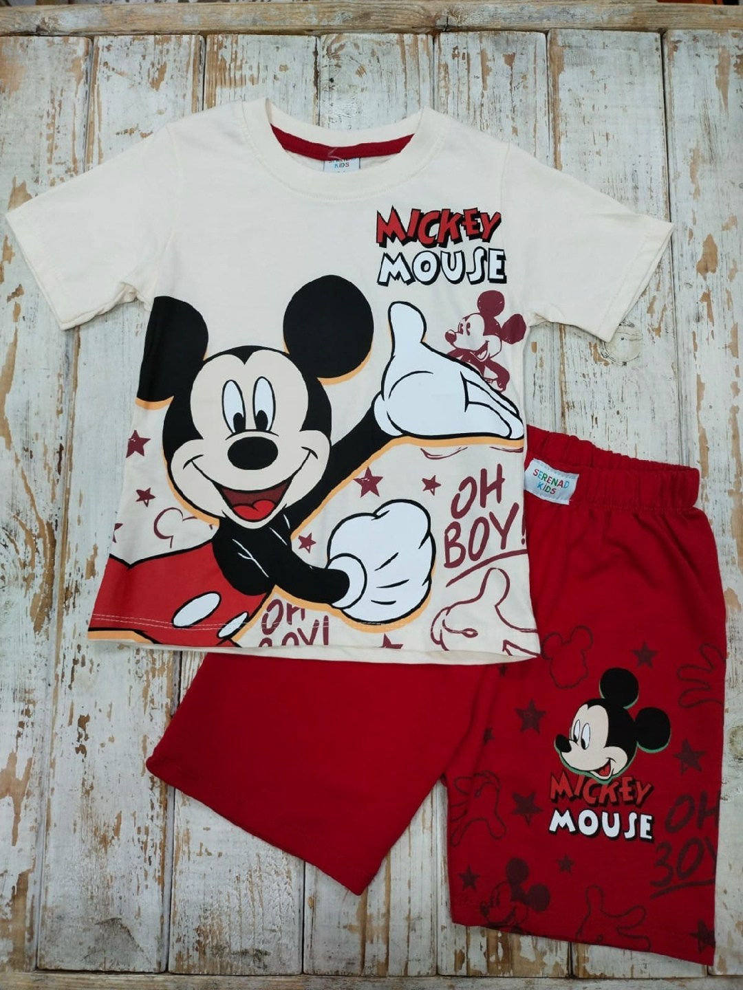 костюм для мальчика с мики маусом,детский костюм,комплект одежды для мальчика,костюм микки,летние костюмы