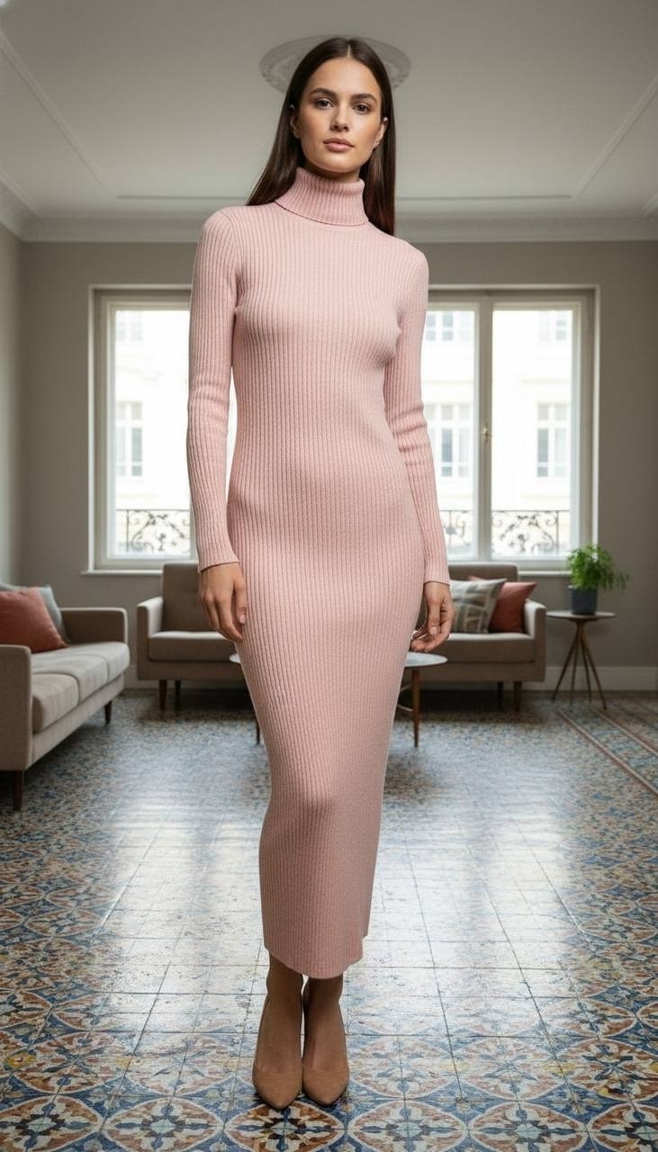 трикотажное платье,вязаное платье,вязаное платье женское,длинное вязаное платье,шерстяное платье