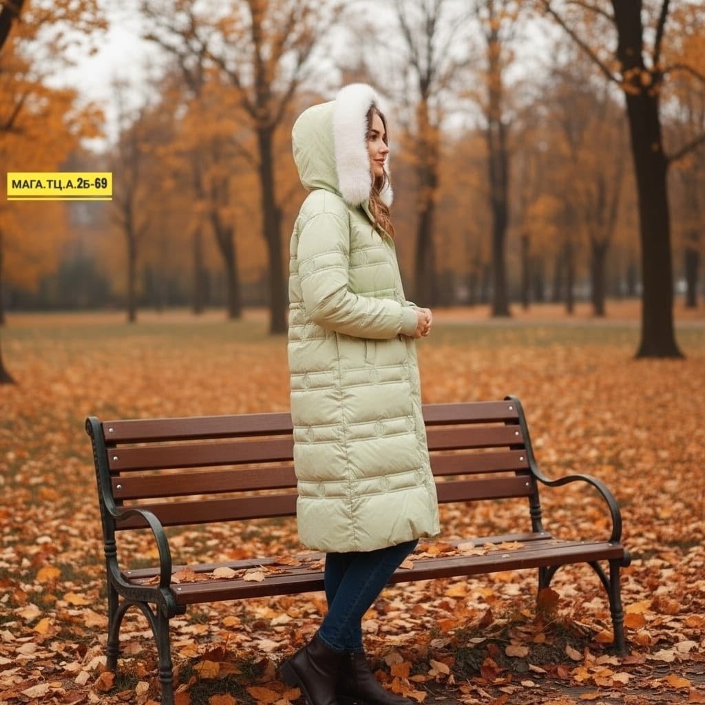 желтый пуховик,женские пуховики,модные пуховики,удлиненный пуховик,пуховик длинный