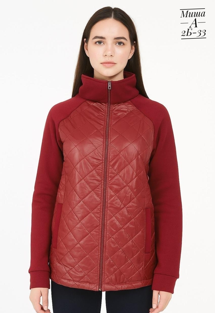 куртка стеганая,куртка комбинированная,куртка,куртка женская,куртка бомбер