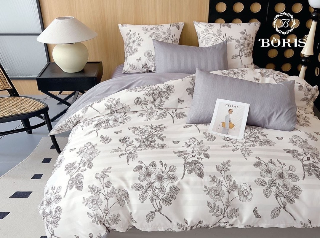 комплект постельного белья,комплект постельного белья страйп сатин,комплект постельного белья boris,комплект постельного белья boris евро,постельное белье хлопок сатин евро