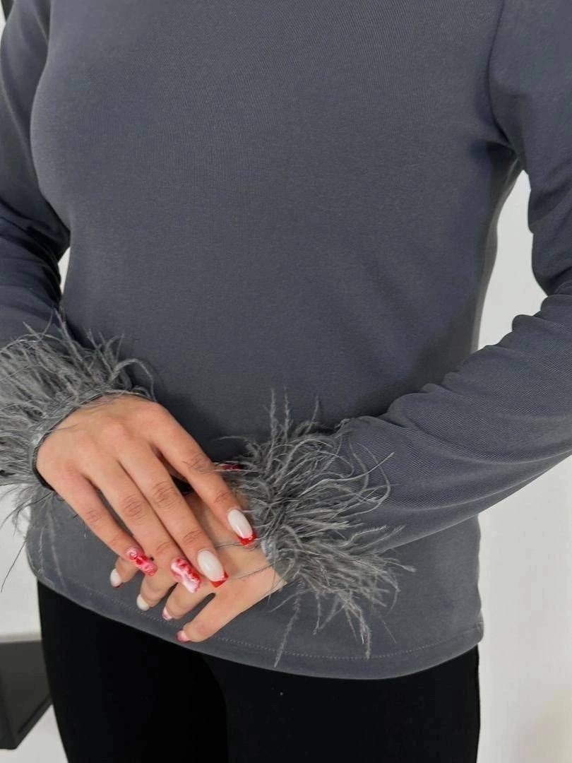 стильная кофта,женская кофта,модная кофта,женский джемпер,блуза с перьями